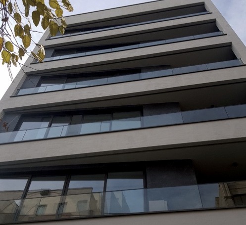 Glazed residential façade